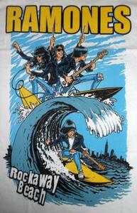 ★ラモーンズ Tシャツ RAMONES Rockaway Beach - L 正規品 ny punk