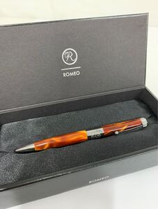 インクありROMEO No.3 ボールペン 文房具 筆記用具 筆記具 箱 全長約14cm 現状品 カ4