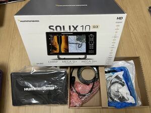 新品未使用 HUMMINBIRD SOLIX 10 MEGA SI＋ G3 国内正規 ハミンバード ソリックス