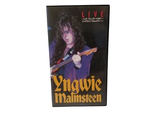 中古VHS イングヴェイ・マルムスティーン Yngwie Malmsteen レオ・フェンダーに捧ぐ 