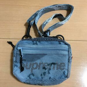 20SS Supreme Small Shoulder Bag Blue Camo シュプリーム ショルダーバッグ ブルー カモフラ