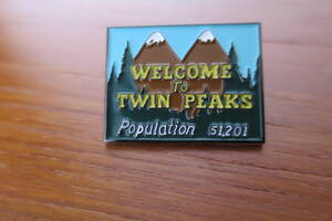 ★送料無料★ピンバッジ 「TWIN PEAKS」