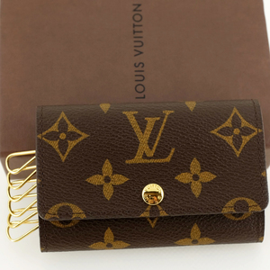 【未使用品】LOUIS VUITTON ルイヴィトン ミュルティクレ6 キーケース6本 モノグラム M62630