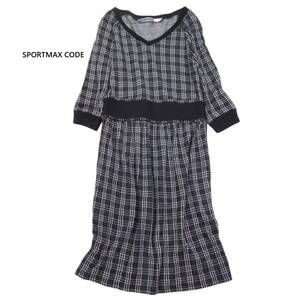 スポーツマックス Max mara SPORTS MAXCODE ニット ワンピース M