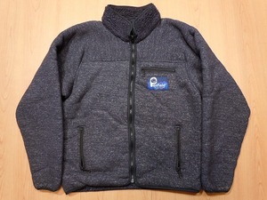 レア★80s ヴィンテージ★USA製 PenField ペンフィールド★フリース パイルジャケット L★古着★a