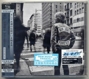 ☆BON JOVI ボン・ジョヴィ 「フォーエヴァー FOREVER デラックス・エディション」 数量生産限定盤 SHM-CD+Blu-ray Disc 新品 未開封