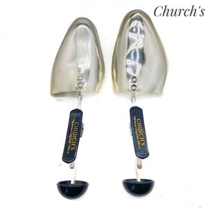 ☆即決・送料無料☆【超希少】CHURCH’S チャーチ ヴィンテージ メタル シューキーパー 約23～24cm　革靴 ビジネスシューズ レディース