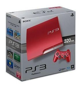 中古PS3ハード プレイステーション3本体 スカーレット・レッド(HDD 320GB/CECH-3000BSR)