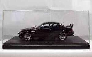 京商　1/43　BMW　M3　GTR　E46　2001　色：ブラック