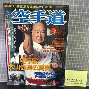 同梱OK■◇月刊空手道247(1995年6月号)大山倍達/極真カラテ/内田塾/椎名志津男/足医術/横浜高校