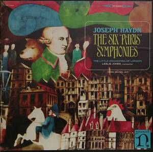 輸入LP盤 レスリー・ジョーンズ/London Little Orchestra 　Haydn 交響曲82~87番 (3LP)