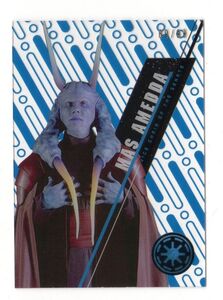 89/99【MAS AMEDA/マス・アメダ】Topps StarWars HIGH TEK BLUE パラレル スカイウォーカーの夜明け