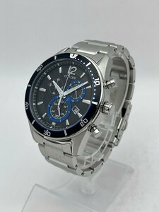 1円～/CITIZEN/シチズン/Eco-Drive/エコドライブ/H500-S061083/クロノグラフ/デイト/10BAR/メンズ腕時計/稼動品/難あり/ジャンク/T066