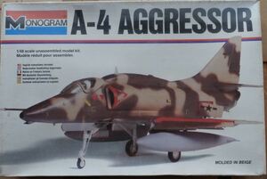 A4 AGGRESSOR アグレッサー 1/48 MONOGRAM モノグラム プラモデル 20220117 tkhshss Ⅰ h 1218