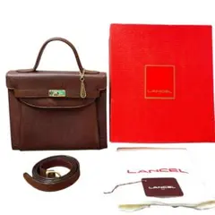 美品 LANCEL ランセル 2way ケリー ショルダーバッグ ハンドバッグ