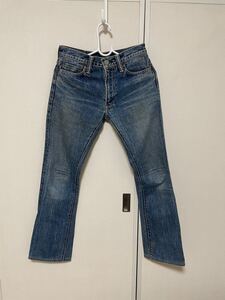 Skull jeans スカルジーンズ デニムパンツ ジーンズ ブーツカット 色落ち良好 雰囲気◎ 中古品 清春