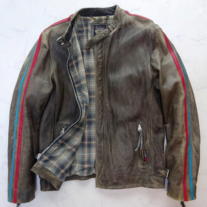 schott CLASSIC RACER COWHIDE LEATHER JACKET ショット クラシックレーサー 牛革 レザージャケット Lサイズ 3171010