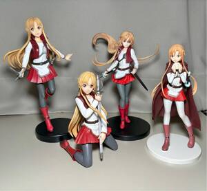 ソードアート・オンライン SAO アスナ プライズ フィギュア 4体セット まとめ売り