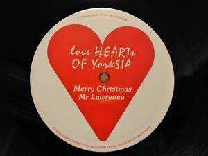 ※10インチ LOVE HEARTS OF YORKSIA / MERRY CHRISTMAS MR LAWRENCE アナログ