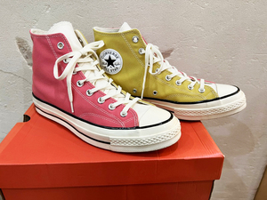 超美品！CONVERSE/コンバース CT70 HYBRID TEXTURE SATURN GOLD HI CUT チャックテイラー ハイカット 171660C 28cm ★