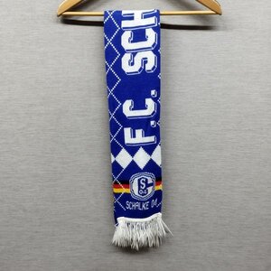 K132 FC SCHALKE04 シャルケ マフラー 海外リーグ ドイツ ブンデスリーガ サッカー フットボール 応援 グッズ サポーター アイテム