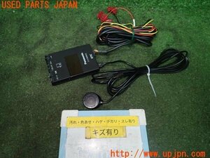 3UPJ=98300503]ルノー カングー ゼン(KWH5F)Panasonic パナソニック ETC車載器 CY-ET909KDZ 中古