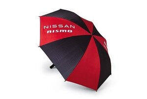 【新品】 日産コレクション サーキット パラソル レッド 赤 カーボン柄 ニスモ ロゴプリント