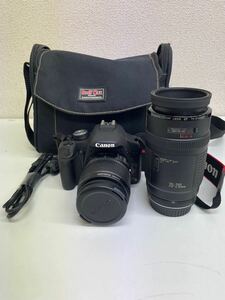  Canon EOS Kiss x3 デジタル一眼レフカメラ 充電器無し　レンズ付き　バッグ付き　動作未確認 G372