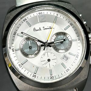 PAUL SMITH ポールスミス ファイナルアイズ 0520-T011519 腕時計 クオーツ アナログ クロノグラフ カレンダー 新品電池交換済み