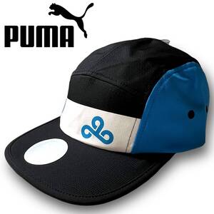 新品 PUMA プーマ CLOUD9 eスポーツコラボ 機能スベリ 吸汗速乾 メッシュ キャンパー キャップ 帽子 023508 スポーツ ◆B3988