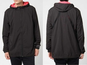 プーマ ステイプル コラボ ウィンドブレーカー US/Sサイズ 日本サイズM相当 定価19440円 ブラック 黒 STAPLE FZ WINDBREAKER NTRVL