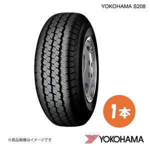 YOKOHAMA ヨコハマタイヤ S208 135/80R13 サマータイヤ 1本 135 80 13 S K4403