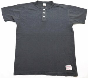 TOYS McCOY (トイズマッコイ) THE GREAT AMERICAN HERO - UNION SHIRT - / ヘンリーネックTシャツ TMC2411 美品 ブラック size L