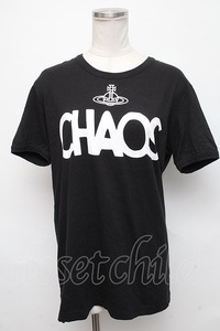 ANGLOMANIA / TS/CHAOS Tシャツ XL 黒 S-24-09-01-027-ts-AS-ZS