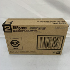 【中古】輸送箱未開)S H.Figuarts 仮面ライダーBLACK SUN (初変身Ver.)[240091357057]