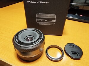 FXマウント TTArtisan 27mm 2.8 AFレンズ 売切です。