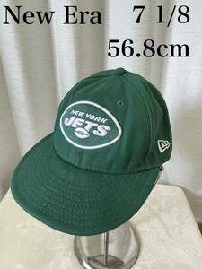 ニューエラ キャップ 帽子 JETS ジェッツ グリーン 緑 レディース 56.8cm