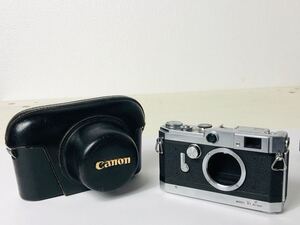 美品 Canon MODEL VT deluxe キャノン レンジファインダー フィルムカメラ 動作未確認 ジャンク ②