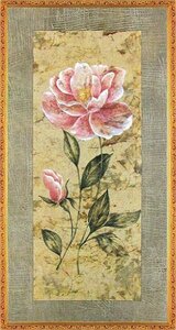 ◎ステファニア・カルリーニ『薔薇』複製画★静物画【新品】