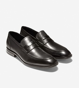 COLE HAAN/コールハーン/ワーナー グランド ペニー ローファー/コインローファー/ブラック/US8/ビジネスシューズ/C29037