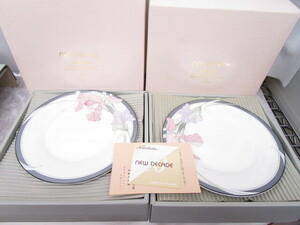 ♪ 未使用 Noritake NEW DECADE 約21.5cm ノリタケ お皿 食器 10枚 中皿