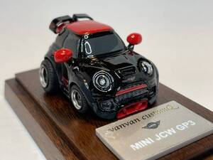 ☆vanvan自作チョロQ!!ワンオフ仕様！！MINI JCW GP3！！カスタムチョロQ HANDMADE!! 