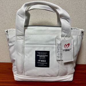 新品　男女兼用　ホワイト マスターバニーエディションポリエステル カートバッグ 