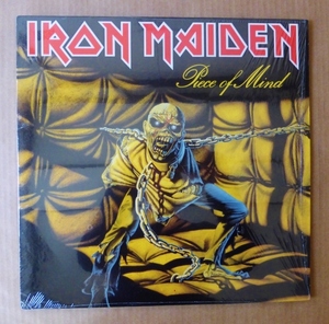 IRON MAIDEN「PIECE OF MIND」米ORIG [CAPITOL] シュリンク美品