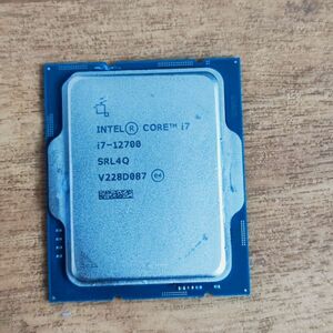 パソコンCPU Core i7-12700 動作確認済み