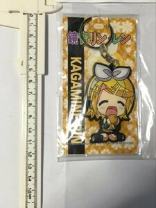  正規品 VOCALOID 鏡音リン ラバーキーホルダー 新品 リング ラバー キーホルダー KAGAMINE RIN rubber key chain key ring 初音ミク