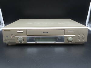 l【ジャンク】TOSHIBA VHSビデオデッキ ARENA A-FT11 東芝