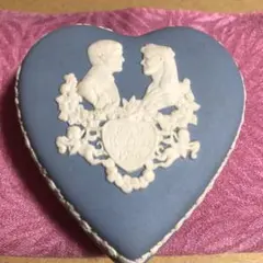 02) ⭐︎WEDGWOOD ジャスパーウェア　ピルケース　ハートボックス