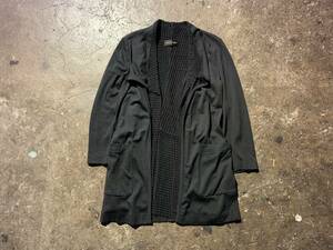 COMME des GARCONS AD1991 メッシュドッキングデザイン ロングジャケット 90s コムデギャルソン GJ-05045S