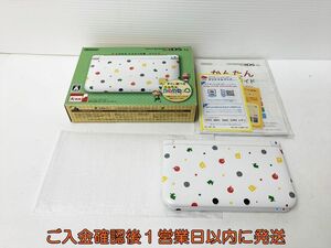 【1円】ニンテンドー3DSLL 本体 セット とびだせどうぶつの森 SPR-001 任天堂 初期化/動作確認済 3DS LL ソフト欠品 E03-524rm/F3